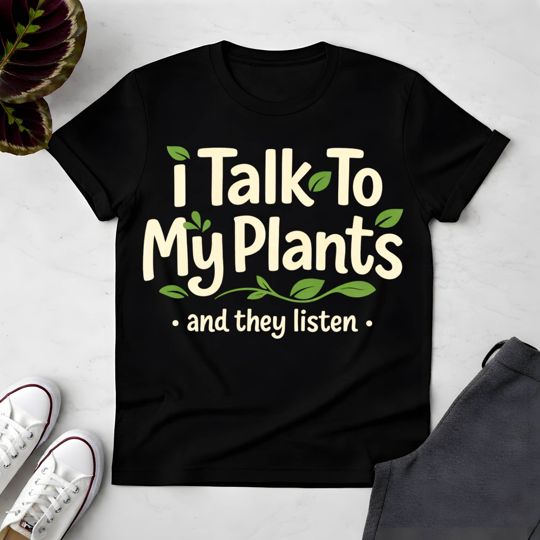 I Talk To My Plants T-Shirt