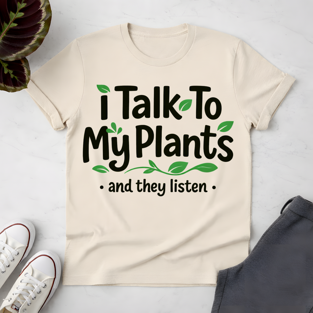 I Talk To My Plants T-Shirt