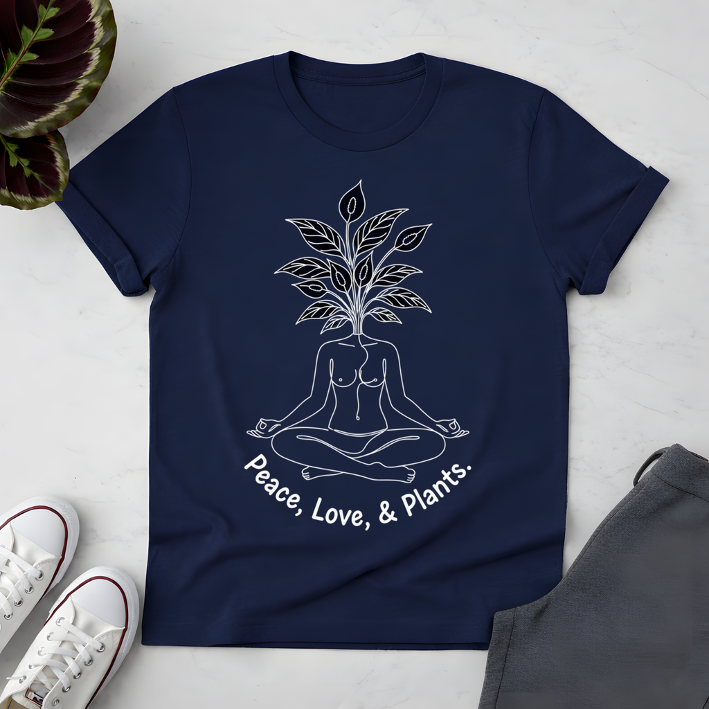 Peace, Love & Plants T-Shirt