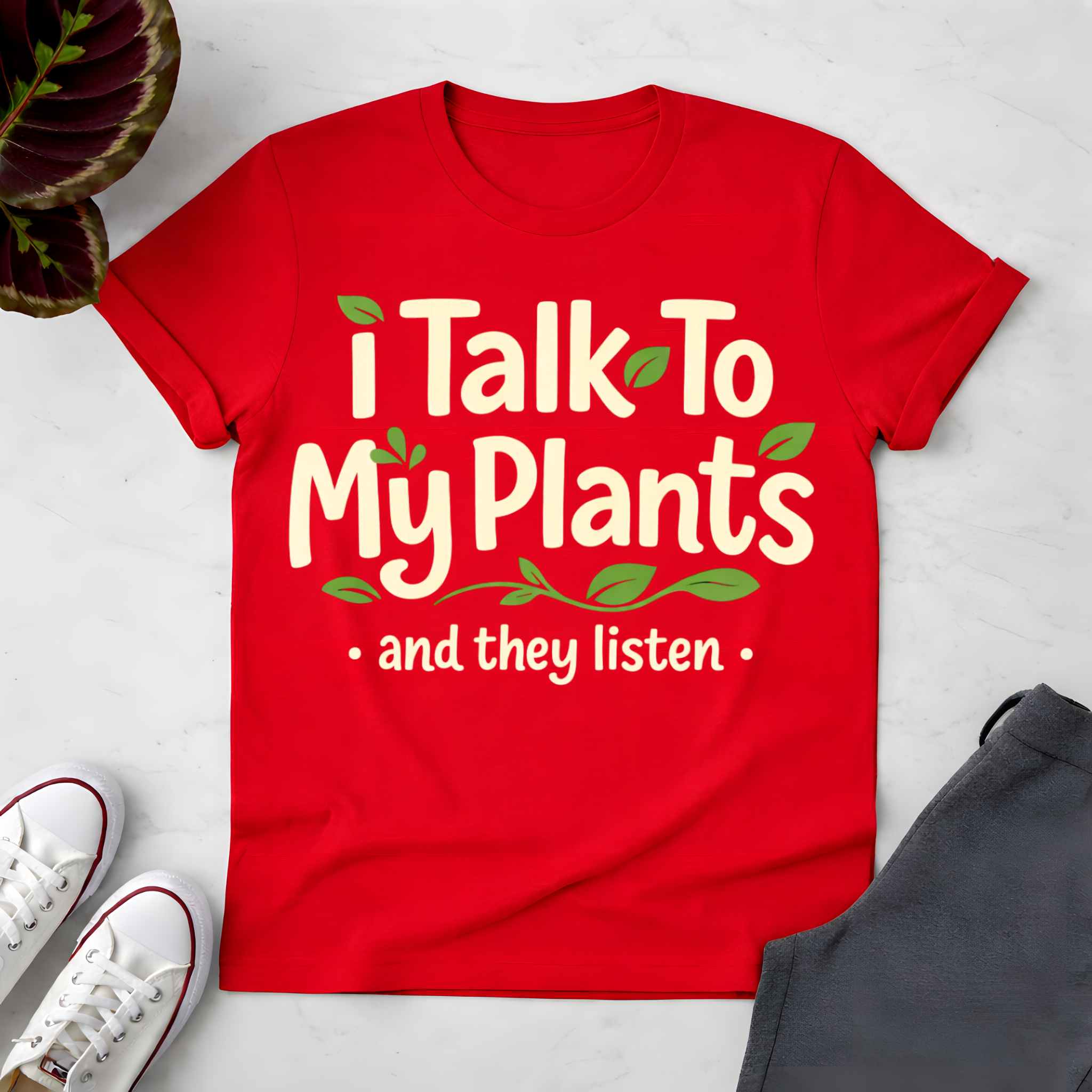 I Talk To My Plants T-Shirt