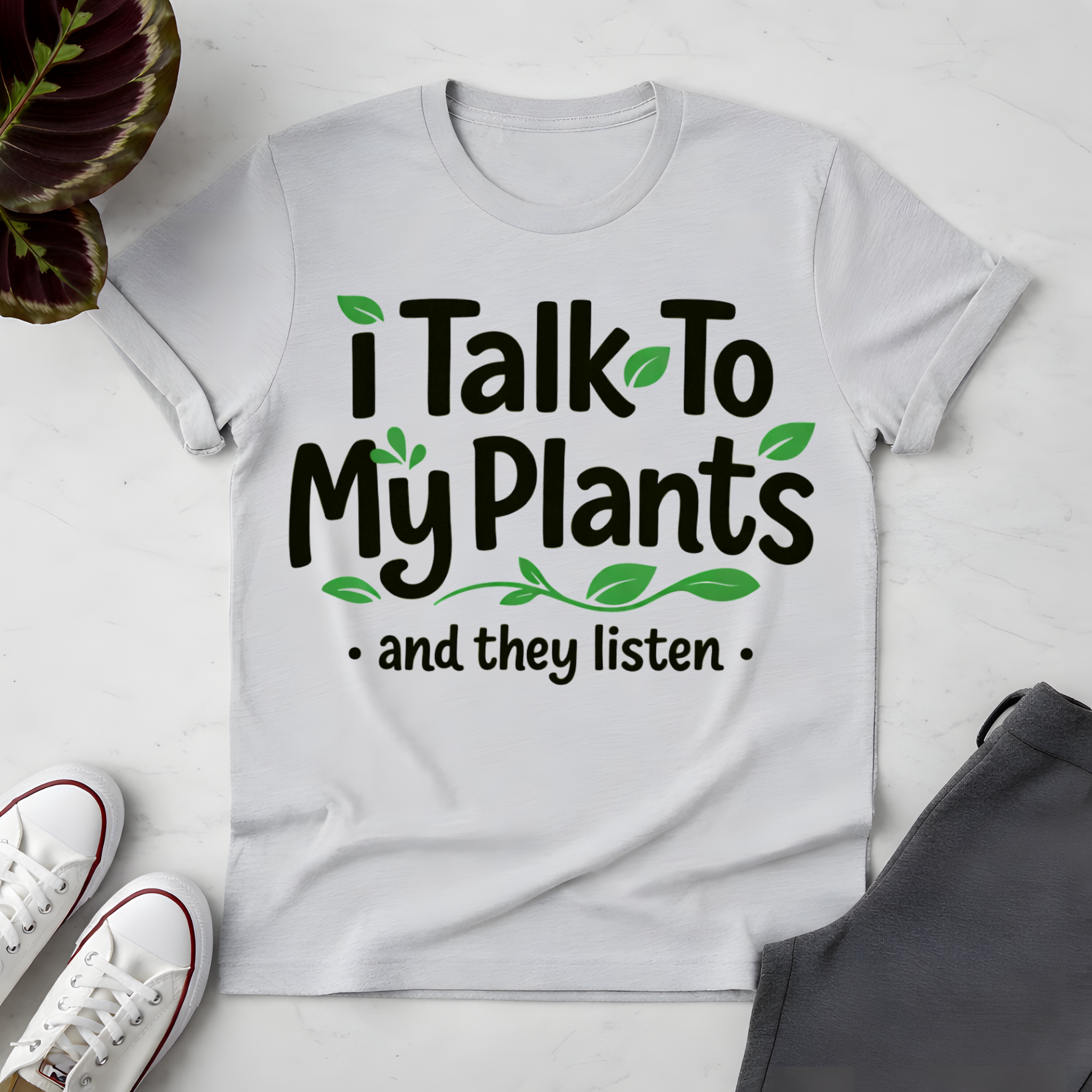 I Talk To My Plants T-Shirt