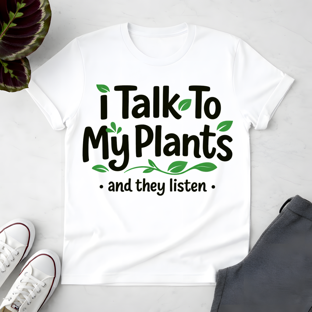 I Talk To My Plants T-Shirt