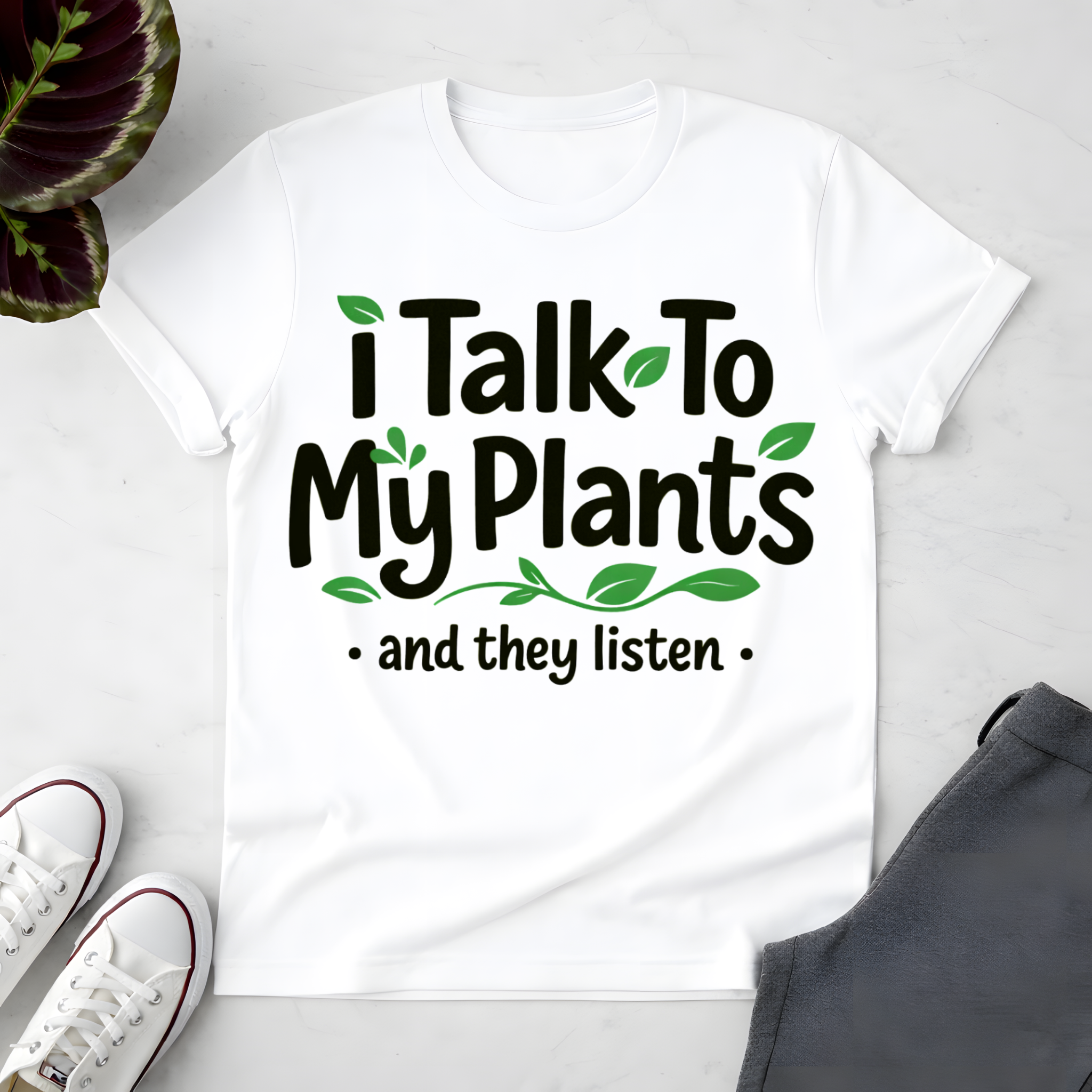 I Talk To My Plants T-Shirt